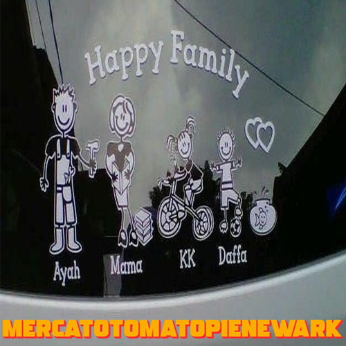 Jangan Pernah Pasang Stiker Happy Family di Mobil, Pokoknya Jangan! Ini Alasannya